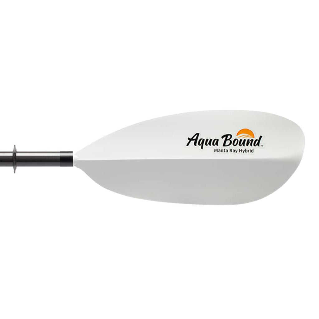 Hybrid 2 Piece Kayak Paddle with Carbon Shaft and Nylon Blades