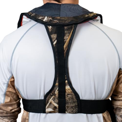 USCG Approved Automatic Inflatable PFD Life Jacket with Manual Ripcord