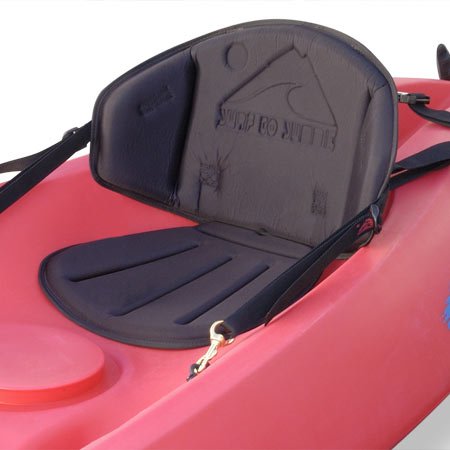 Molded Sit On Top Kayak Seat with Back Support and Zipper Pack