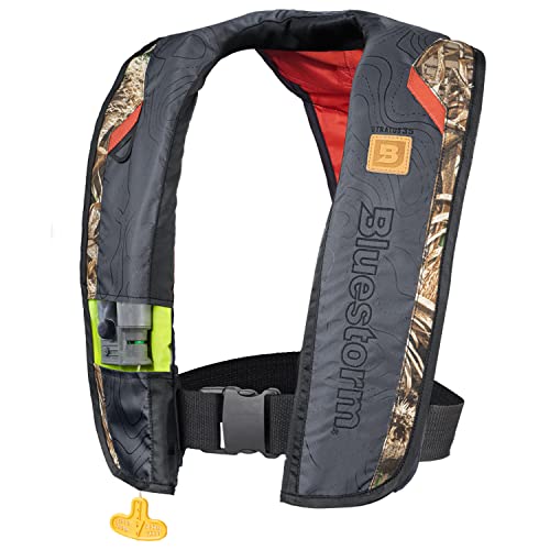 USCG Approved Automatic Inflatable PFD Life Jacket with Manual Ripcord