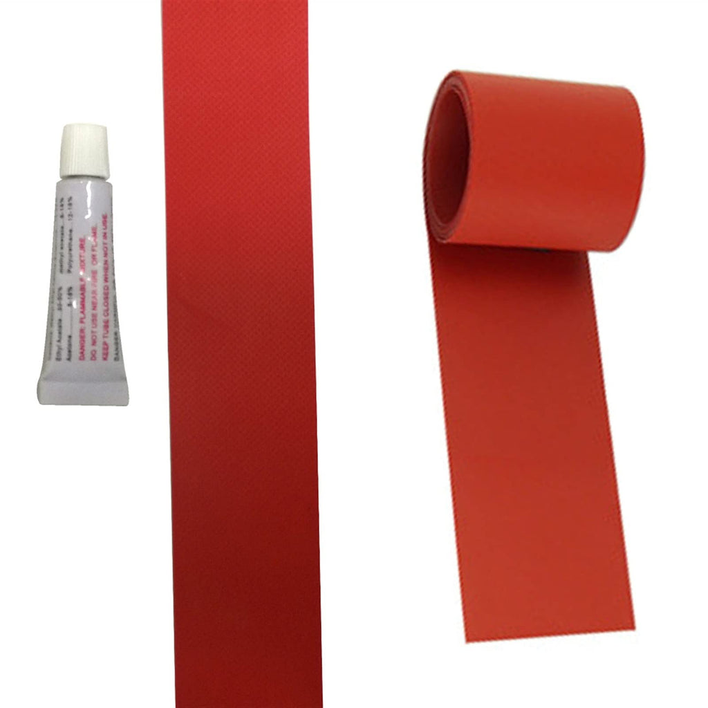 Blue PVC Inflatable Kayak Canoe Repair Patch Kit with Adhesive Glue