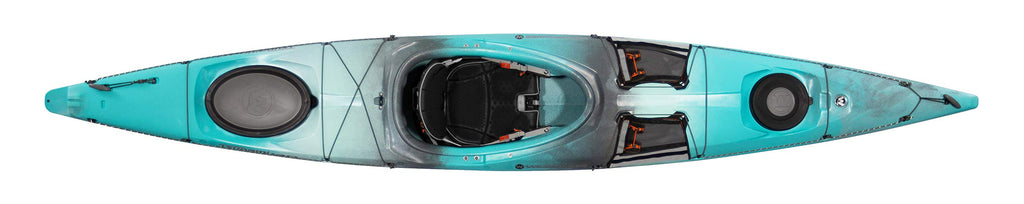 14 ft Sit Inside Touring Kayak with Storage and Comfort Seating