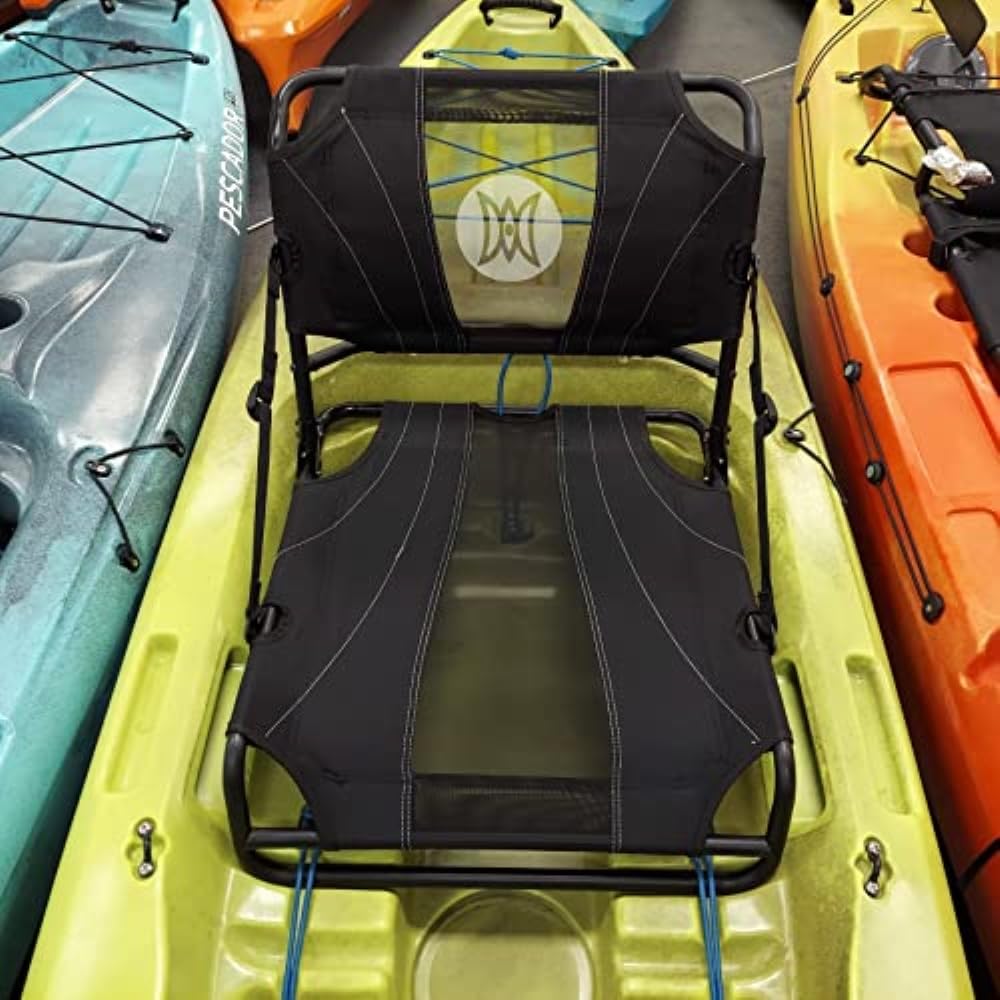 Replacement Kayak Frame Seat with Lawn Chair Style Design