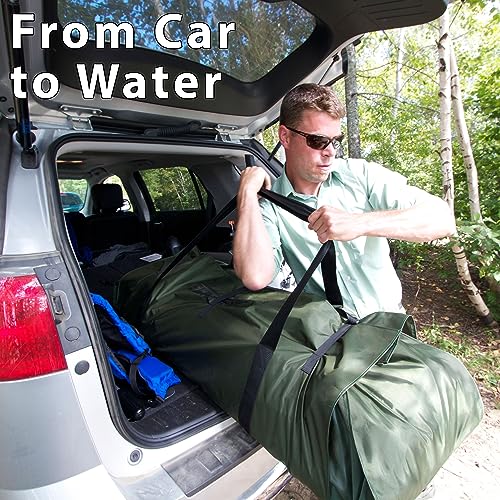 One to Two Person Inflatable Fishing Pontoon Boat with Swivel Seats
