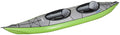 Two Person Red Inflatable Closed Kayak Lightweight Recreational Boat