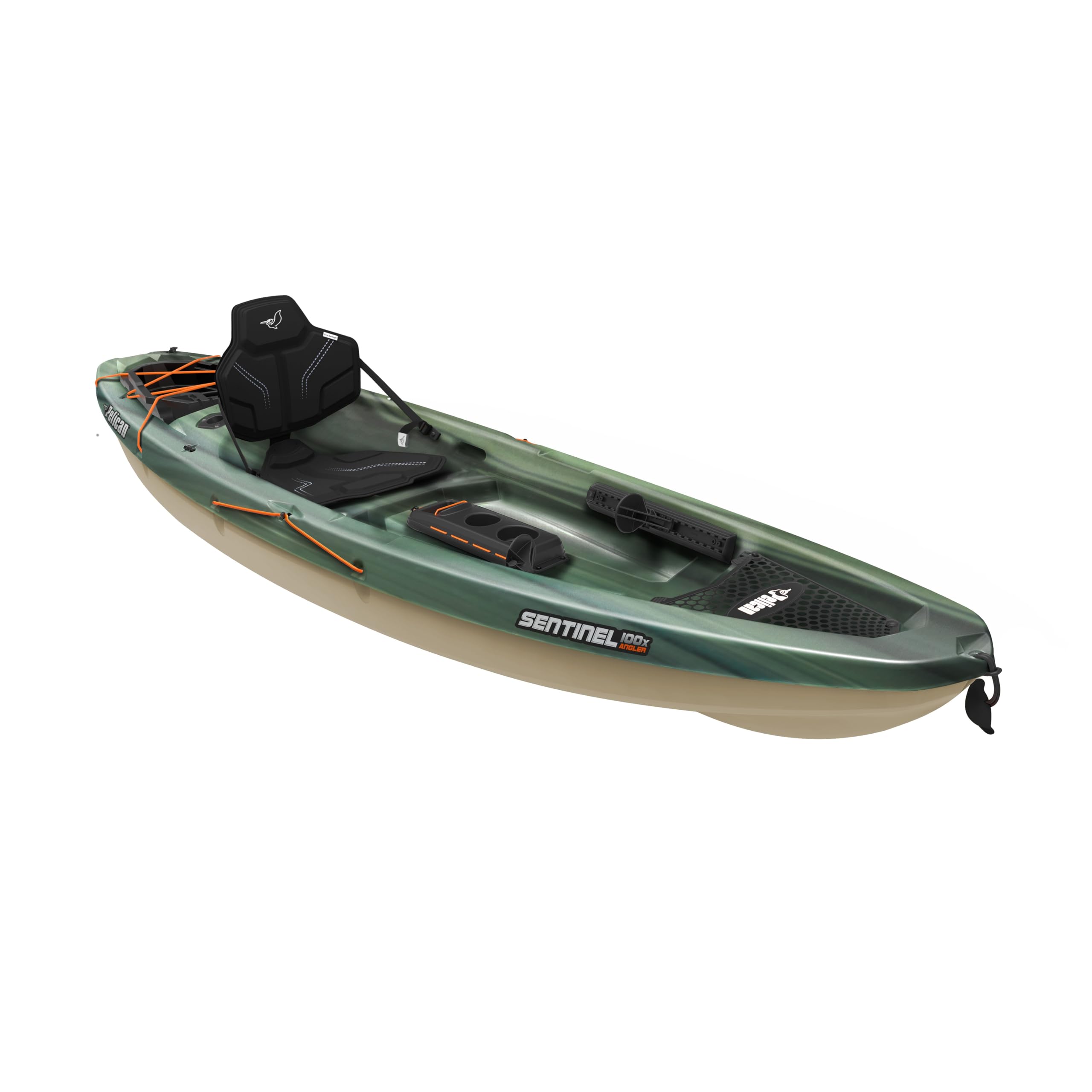 Lightweight Sit On Top Angler Fishing Kayak with Ergonomic Seat