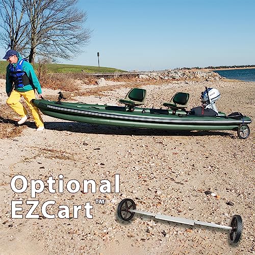 16 ft High Pressure Drop Stitch Inflatable Fishing Boat for One to Three