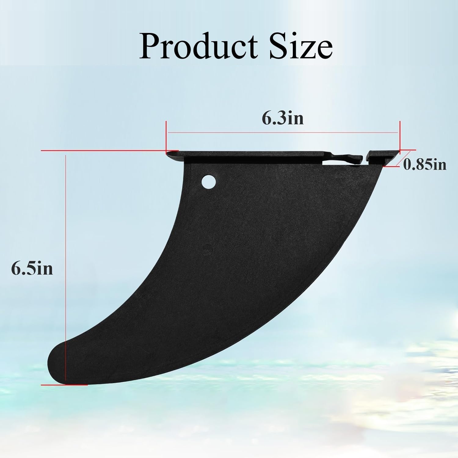 Standard Directional Skeg Fin Rudder for Inflatable Kayak Boats