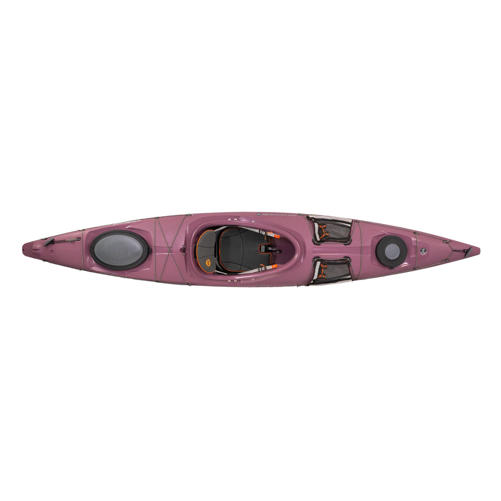 14 ft Sit Inside Touring Kayak with Storage and Comfort Seating
