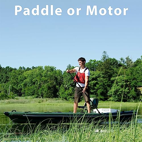 16 ft High Pressure Drop Stitch Inflatable Fishing Boat for One to Three