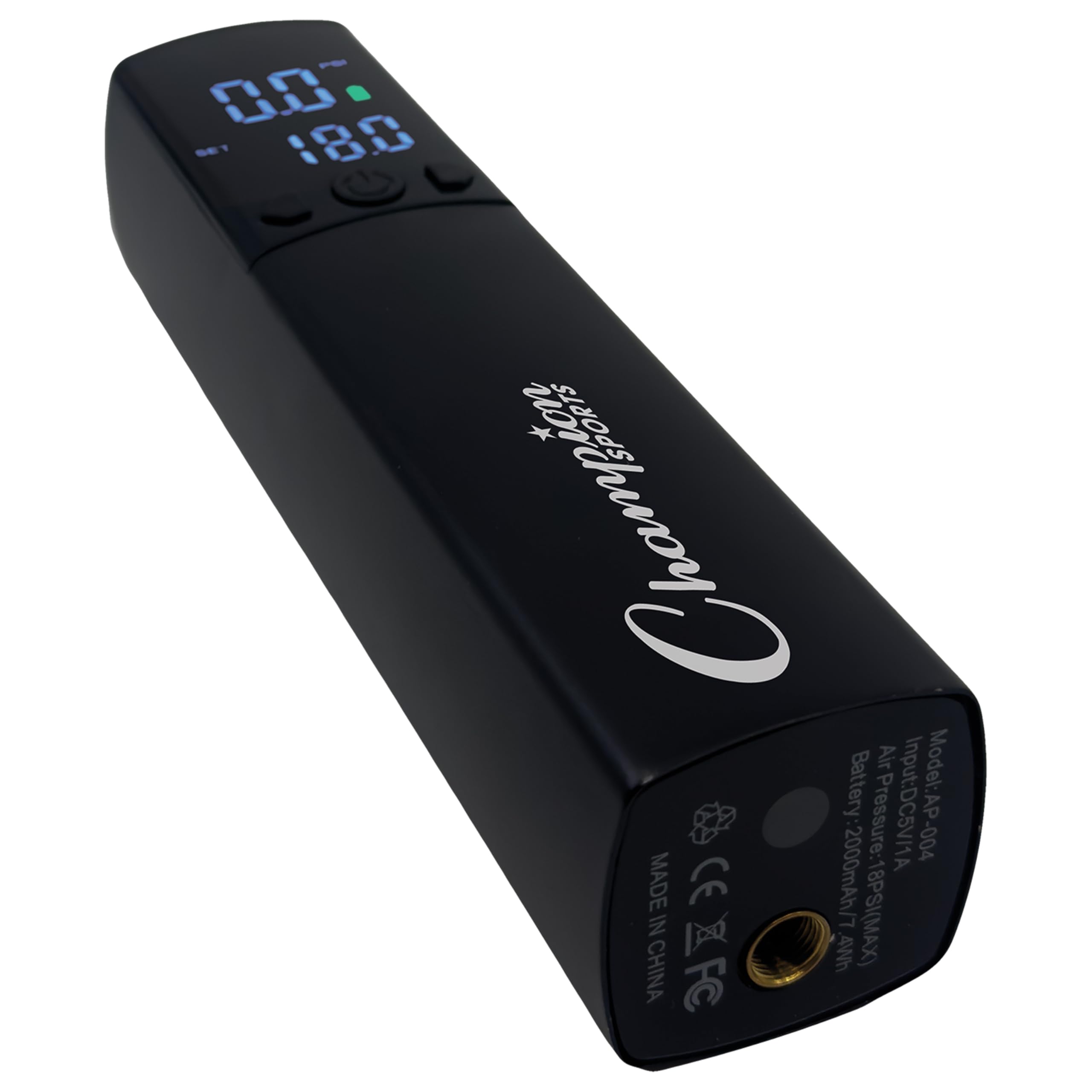USB C Rechargeable Electric Ball Pump with Digital Gauge and Auto Shut Off