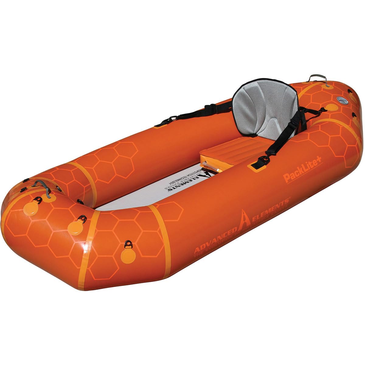 One or Two Person Inflatable Packraft Kayak for Lightweight Touring