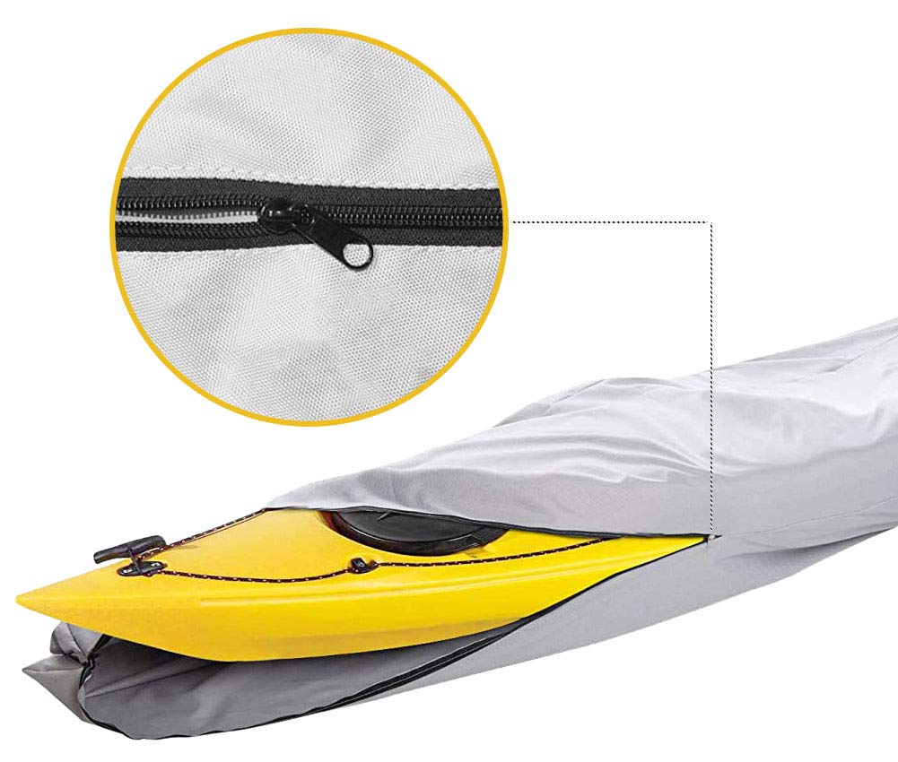 Heavy Duty Waterproof Kayak Canoe Storage Cover with UV Protection