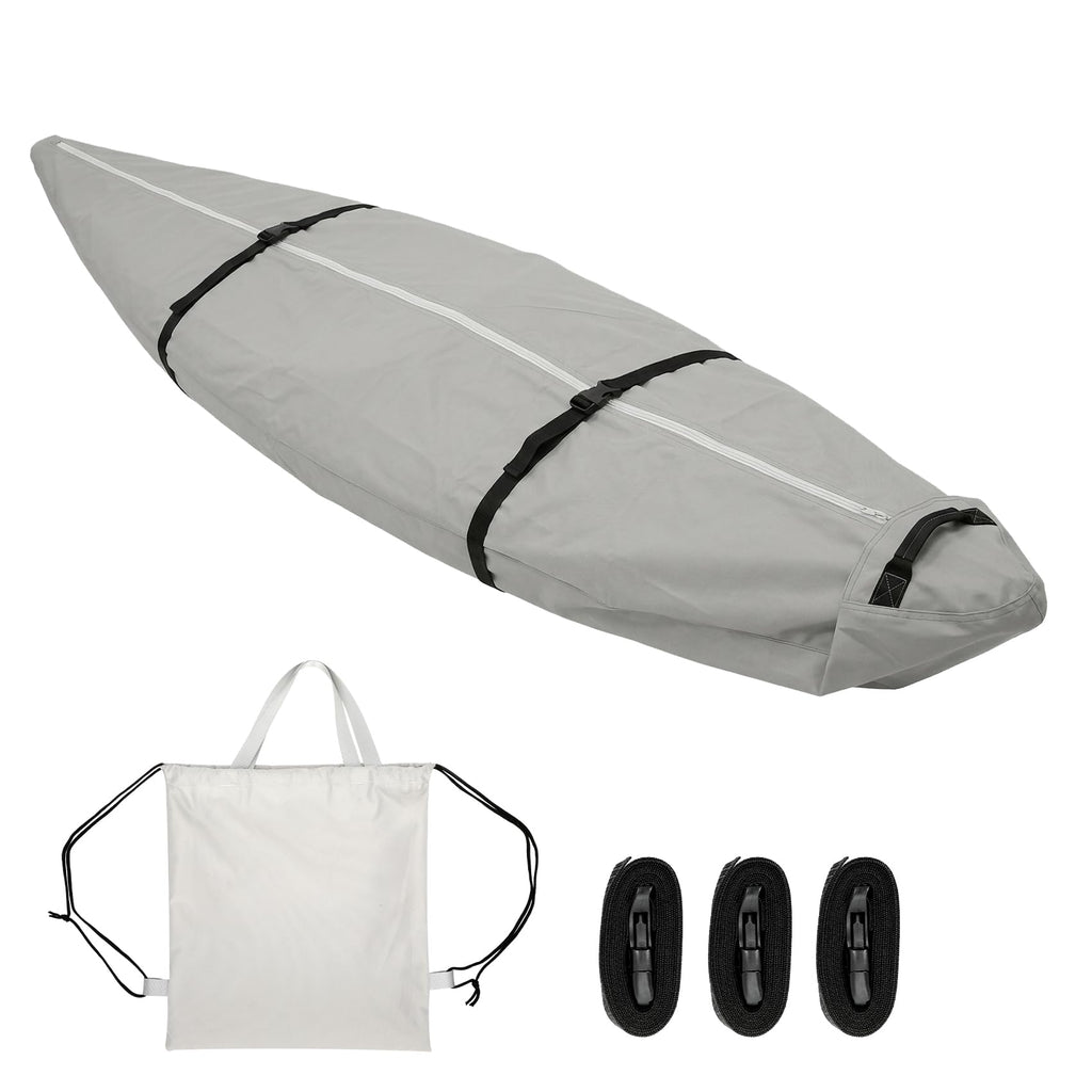 11 to 13 FT 600D Waterproof Kayak Canoe Cover with UV Protection