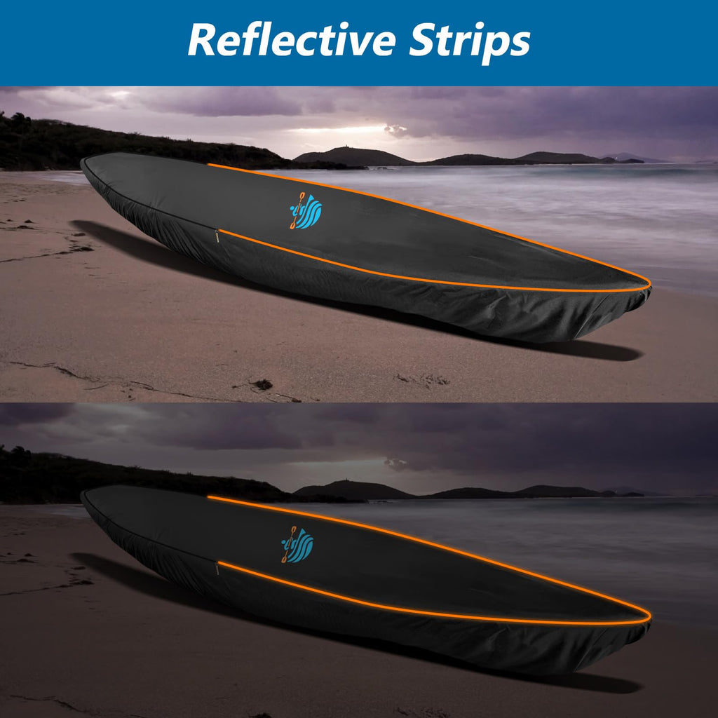 600D Waterproof Kayak Canoe Paddle Board Cover with UV Dust Protection
