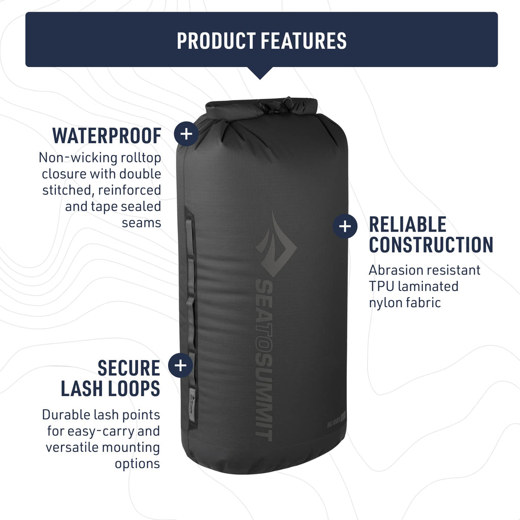 Heavy Duty Dry Bag for Waterproof Gear Storage