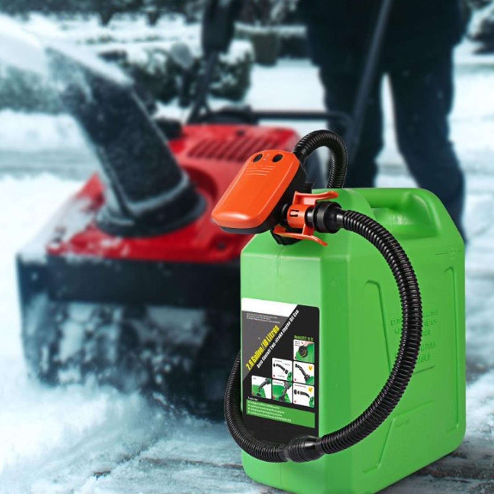 Electric Fuel Transfer Pump with Auto Stop Sensor for Gasoline Kerosene