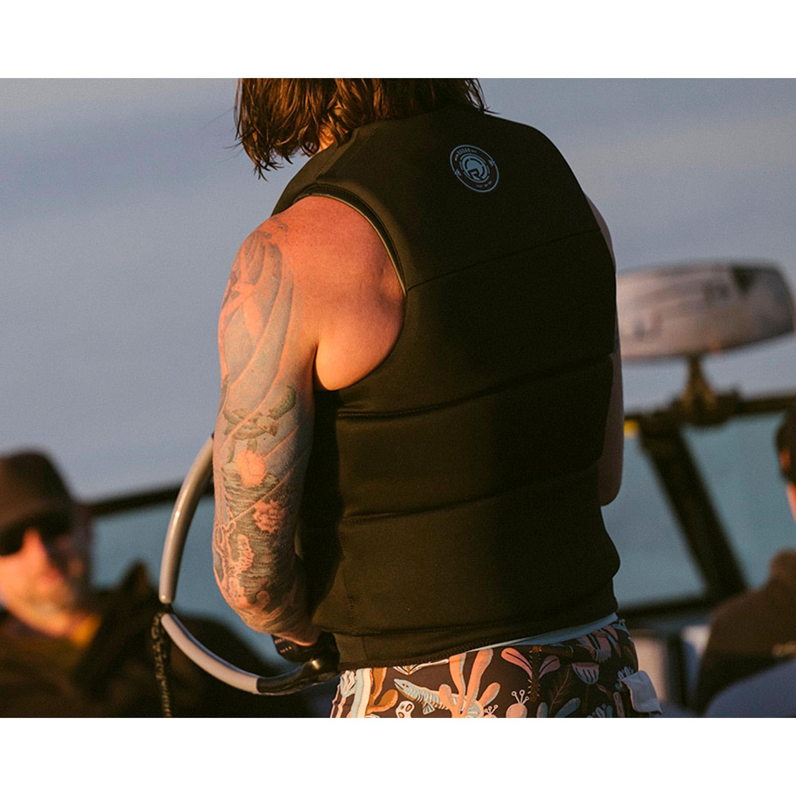 Mens CGA Neoprene Life Vest for Water Skiing and Wakeboarding