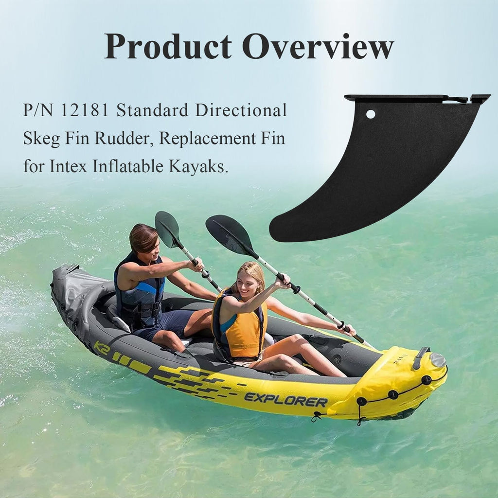 Standard Directional Skeg Fin Rudder for Inflatable Kayak Boats