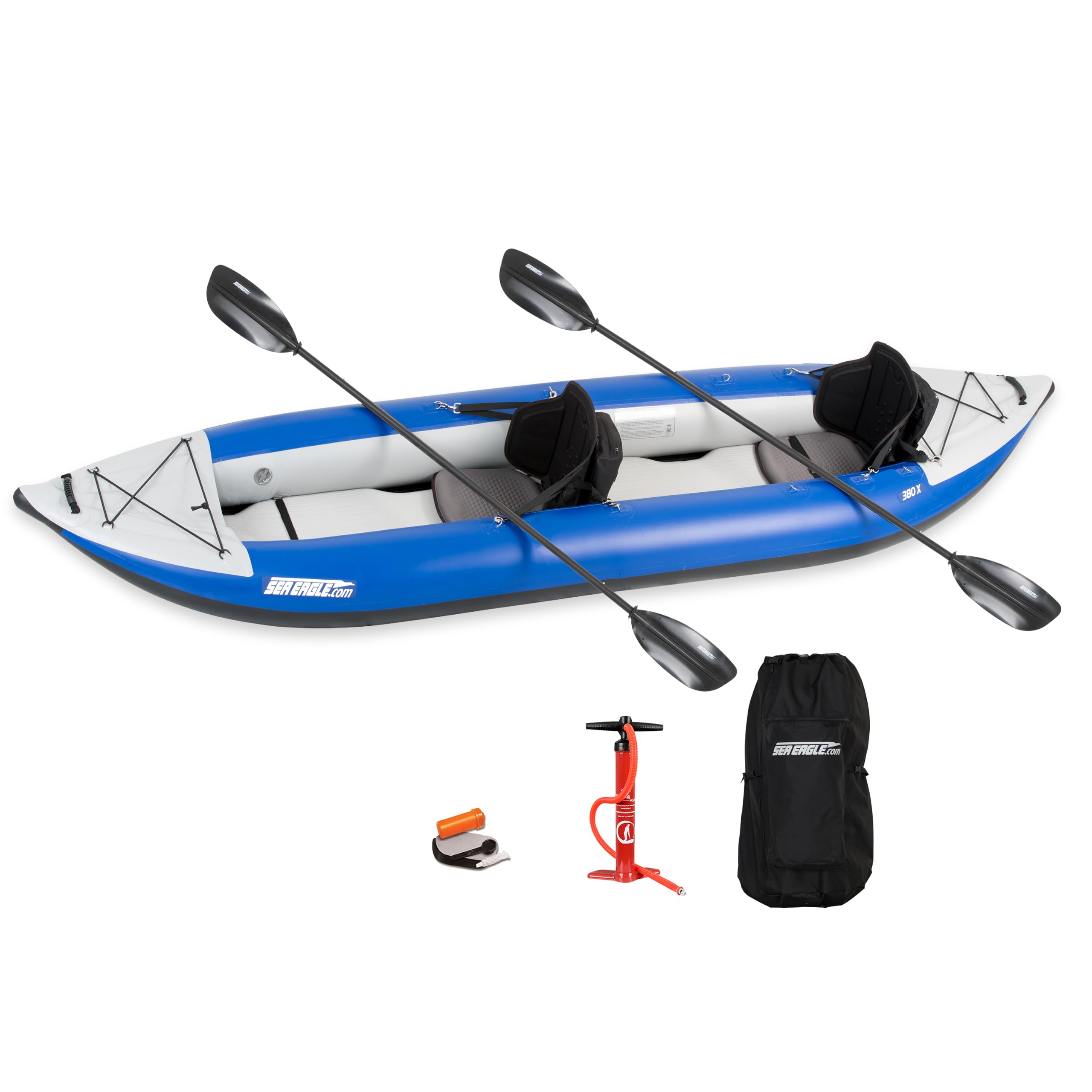Sea Eagle 380x Explorer Inflatable Tandem Kayak Packages