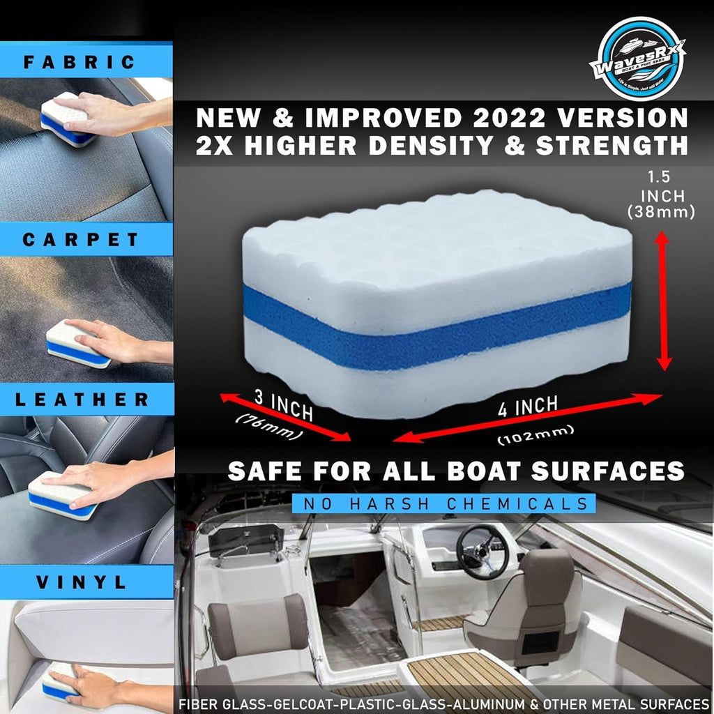 Marine Scuff and Dirt Eraser Sponges for Boats Jet Ski and PWC