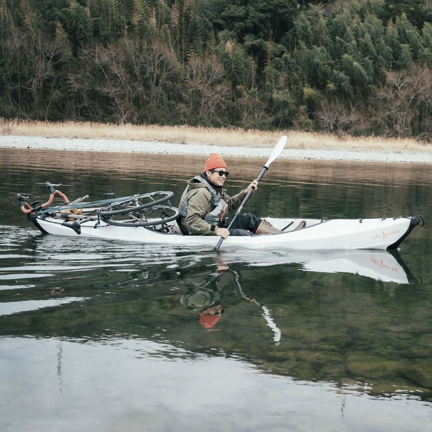 Stable Durable Lightweight Lake River Kayak for Family Day Trips