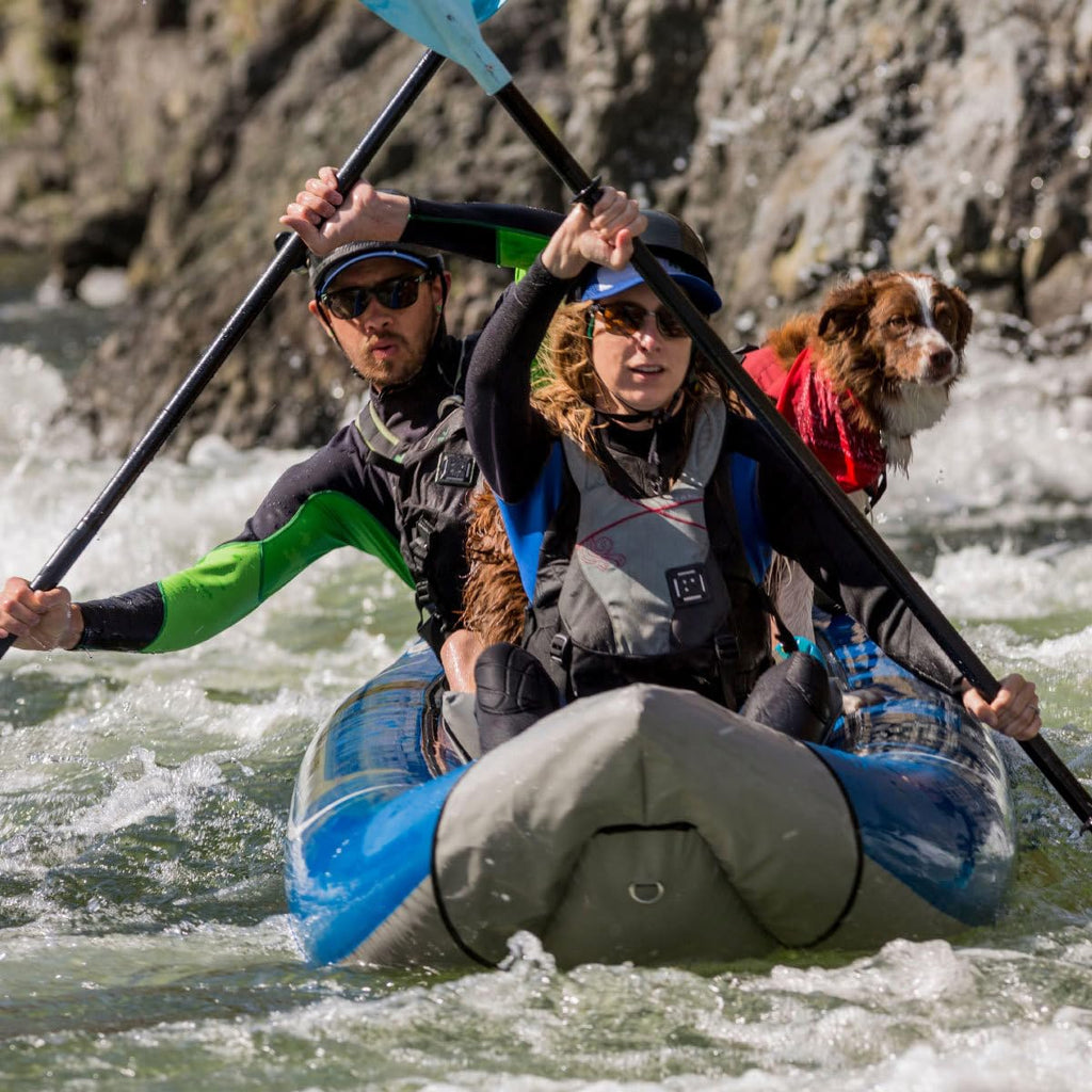 Tandem Inflatable Kayak for Two Person Recreational Touring