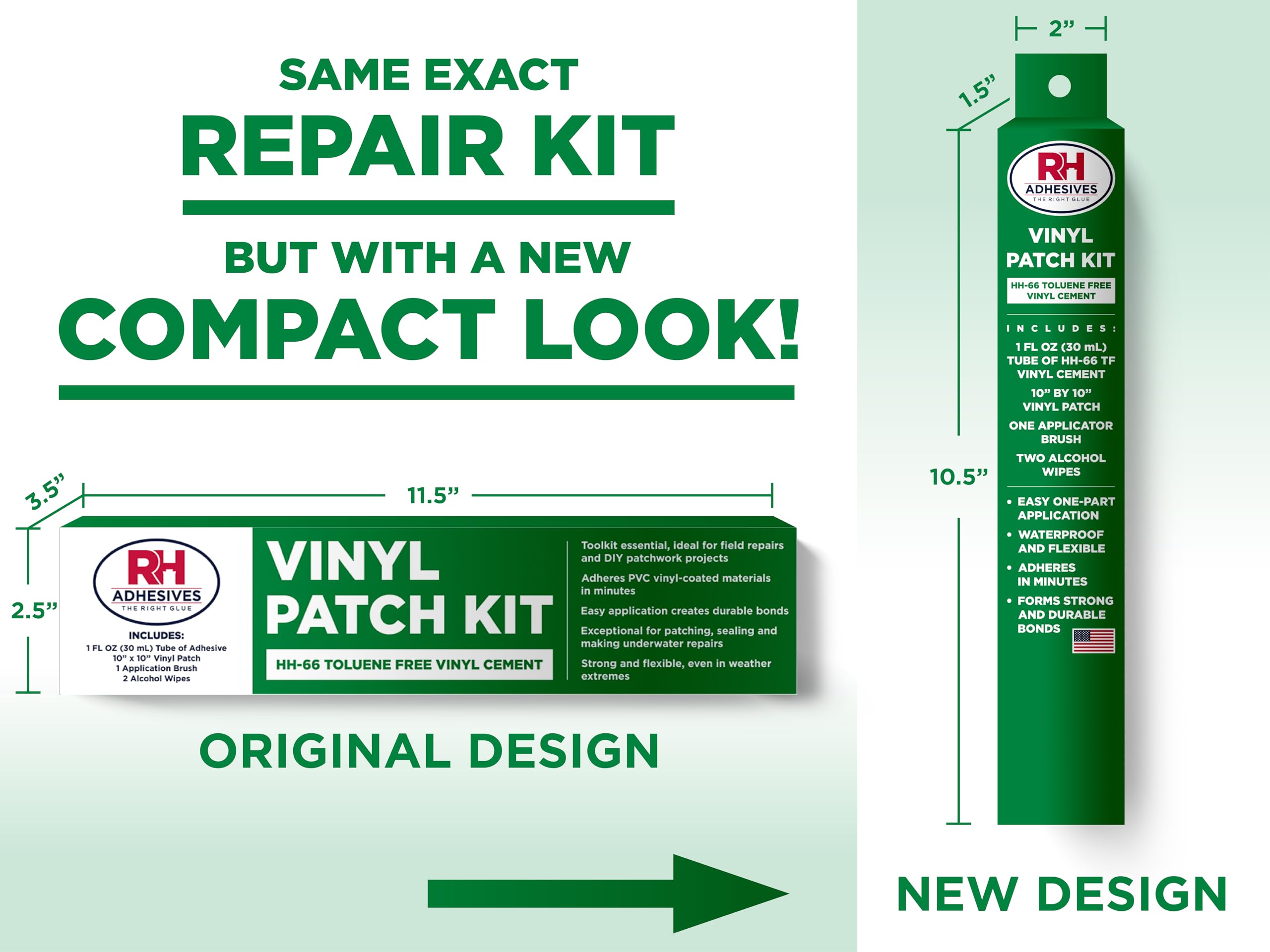 10 Inch Vinyl Patch Kit for Inflatable Boat and Gear Repair