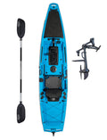 12 ft Pro Pedal Propeller Drive Sit on Top Fishing Kayak with Rudder