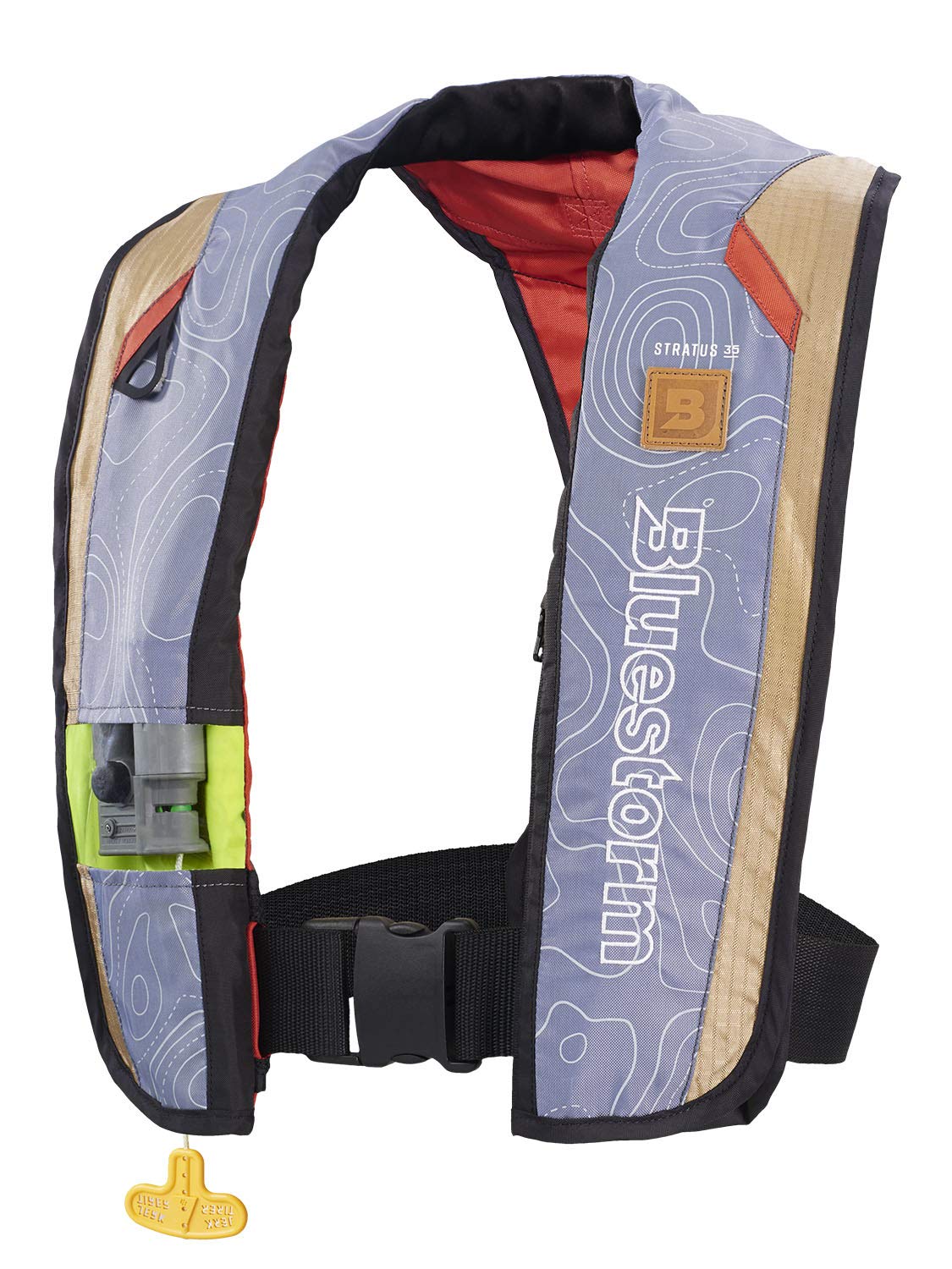 USCG Approved Automatic Inflatable PFD Life Jacket with Manual Ripcord