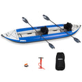 Self Bailing Inflatable Kayak with Drop Stitch Floor for Fishing Touring