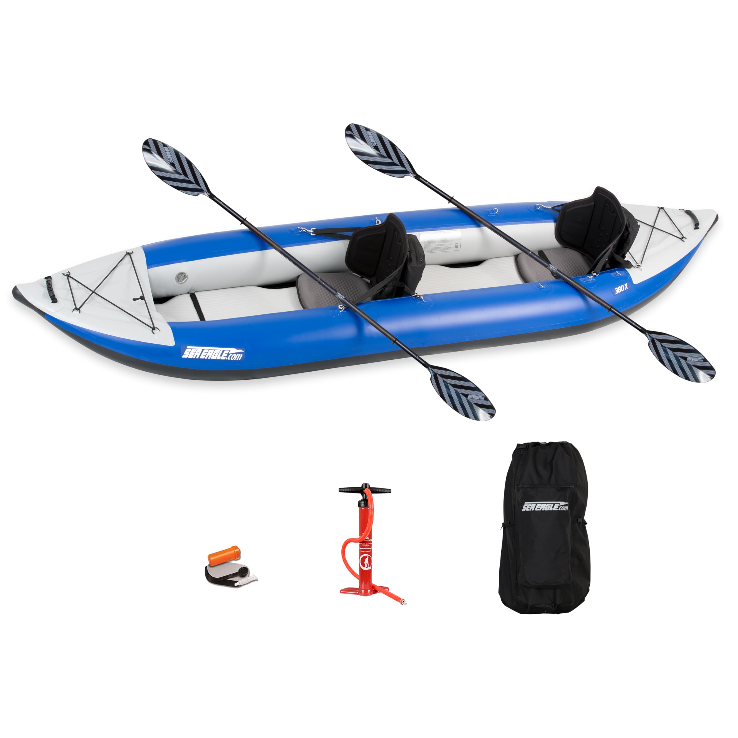 Sea Eagle 380x Explorer Inflatable Tandem Kayak Packages