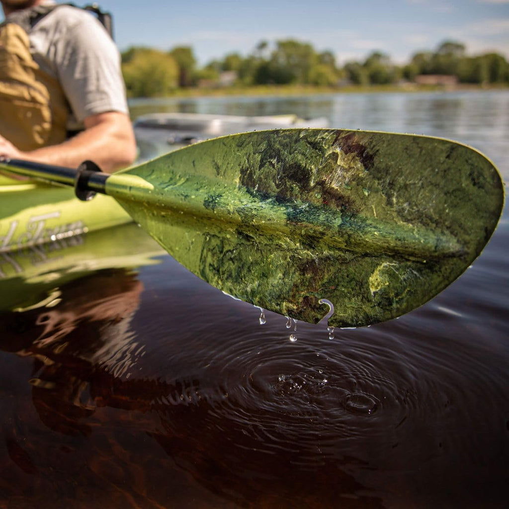 Angler Kayak Paddle with Polypropylene Blades and Fiberglass Shaft