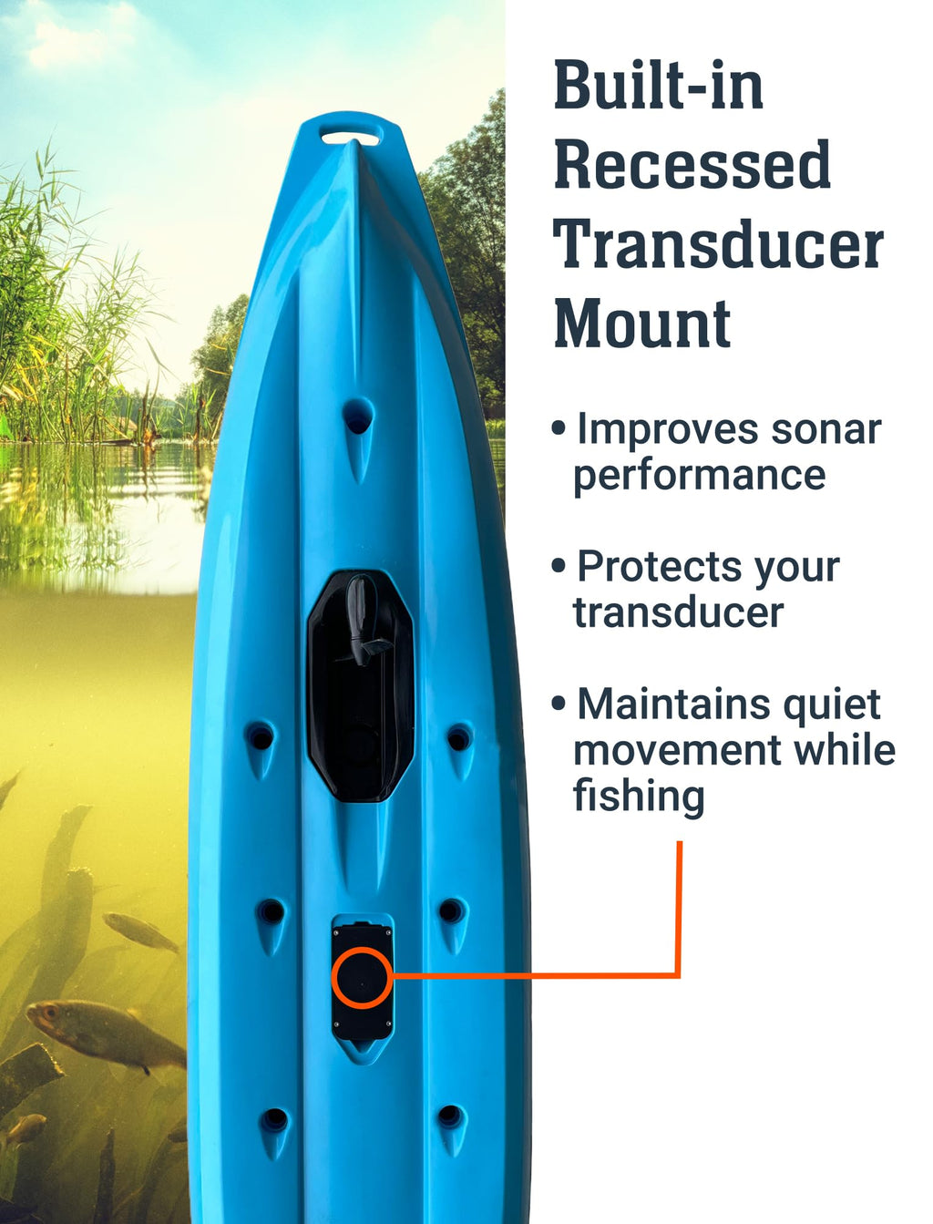 12 ft Pro Pedal Propeller Drive Sit on Top Fishing Kayak with Rudder