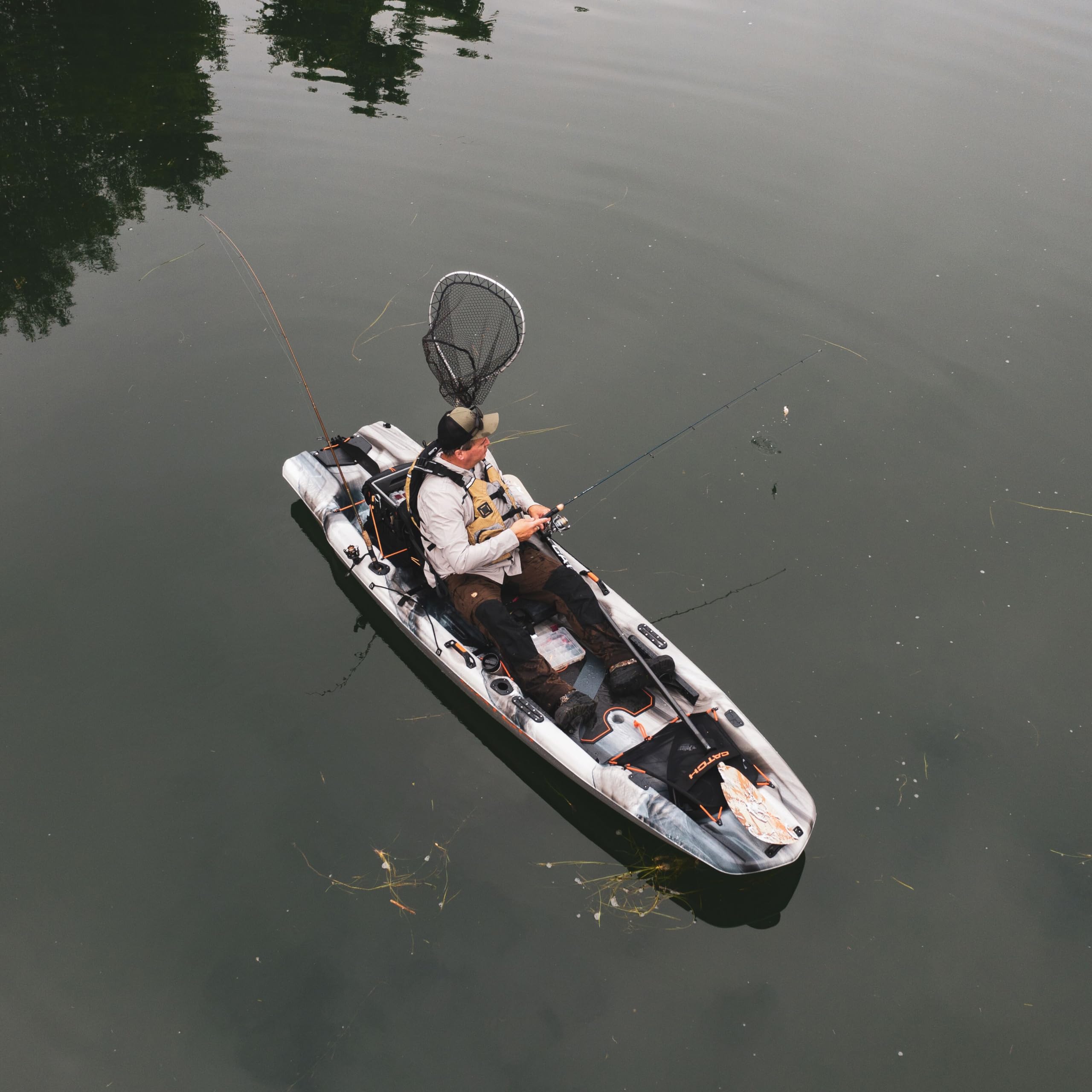 11 ft Stable Fishing Kayak for Recreational Angling