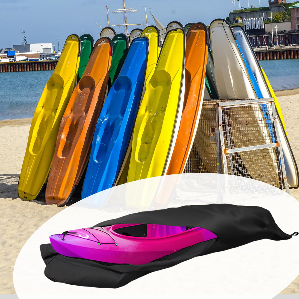 420D Waterproof Kayak Canoe Paddle Board Cover for Outdoor Storage
