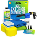 Boat Cleaning Kit with Wash Soap Foam Gun Sponge and Microfiber Cloths