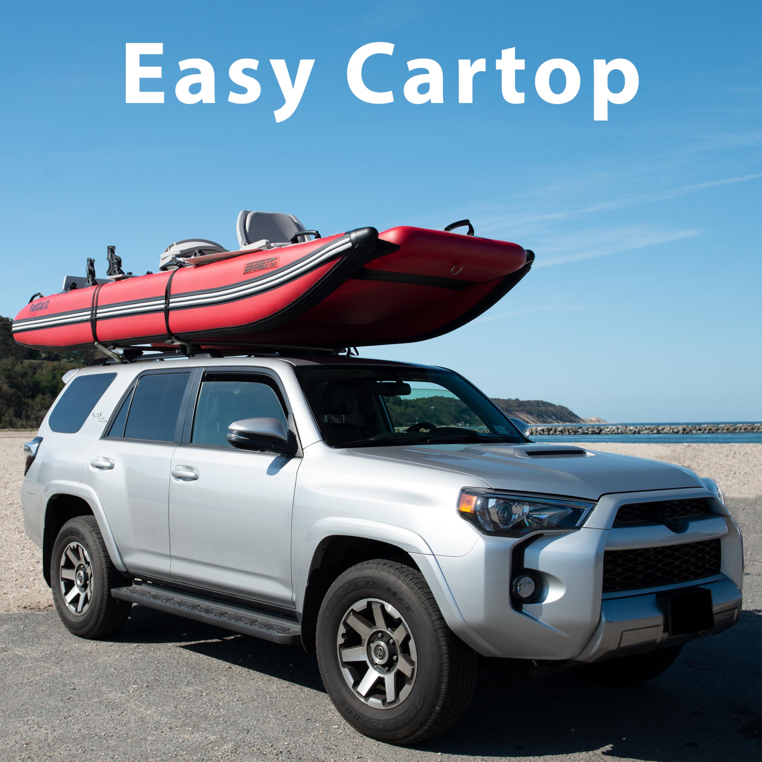 Two to Four Person High Pressure Drop Stitch Inflatable Catamaran Boat
