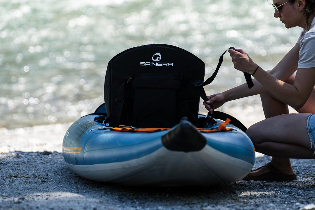 One to Three Person Inflatable Recreational Kayak with Drop Stitch Floor