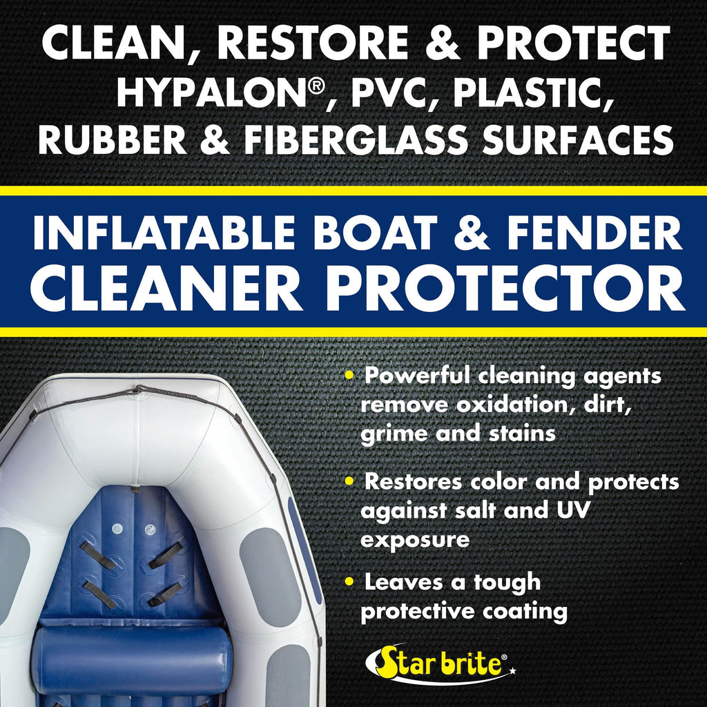 Heavy Duty Inflatable Boat and Fender Cleaner Protector for PVC Rubber