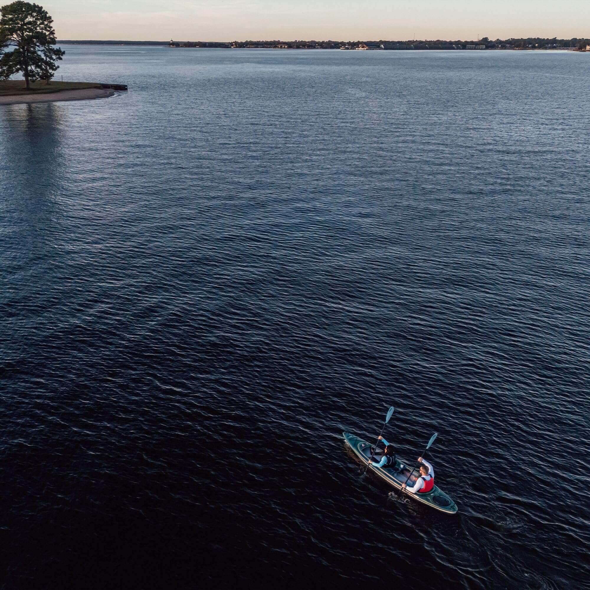 13 ft Lightweight Stable Sit In Tandem Kayak with Ram X Material